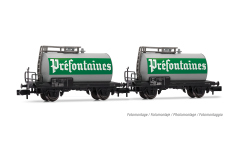 Arnold HN6702 - N - 2-tlg. Set Kesselwagen BYRRH, SNCF, Ep. IV